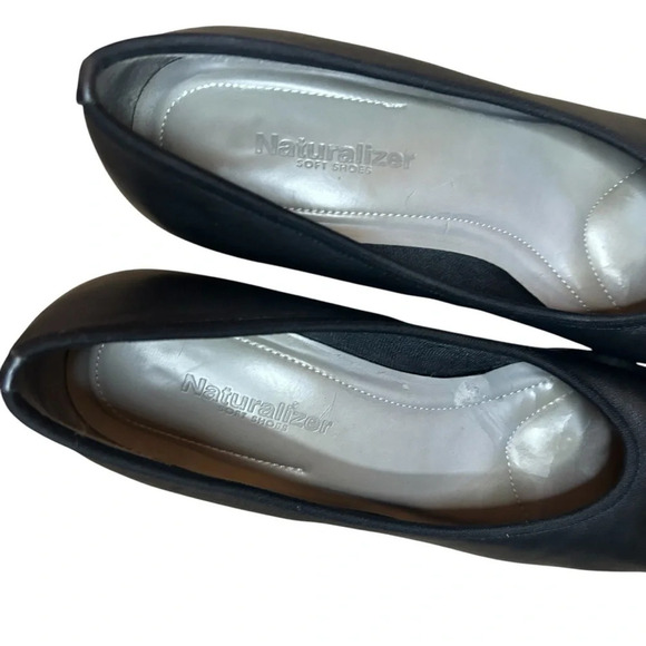 Naturalizer black shoes heels size 9.5 - Picture 5 of 10